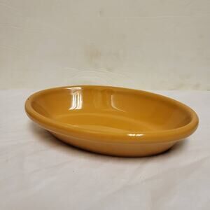 Homer Laughlin bake baking dish Vintage Restaurant ware Brown